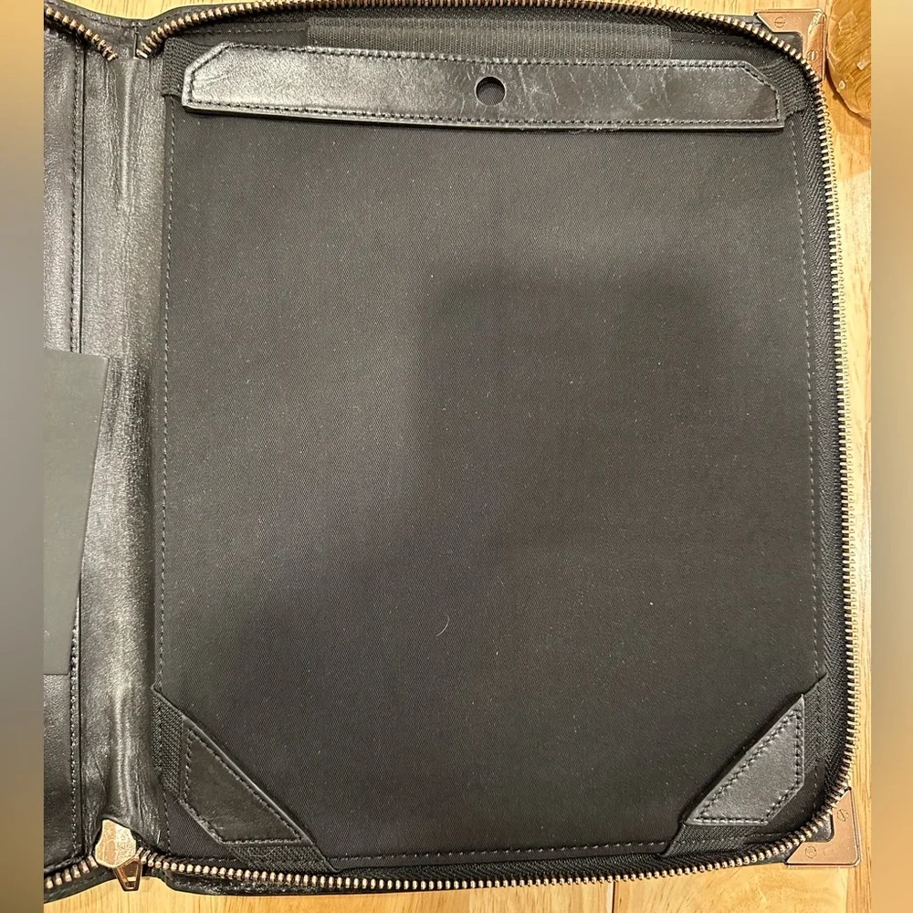 🔥 Alexander Wang Black Tablet Case with Gold Accents